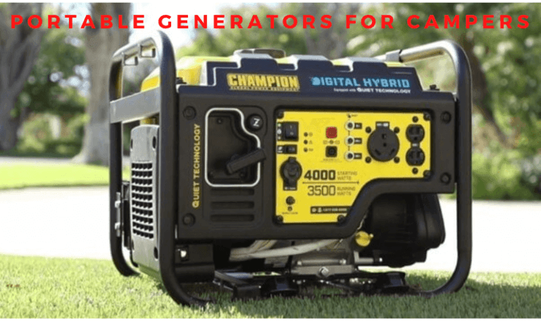 Portable Generators for Campers