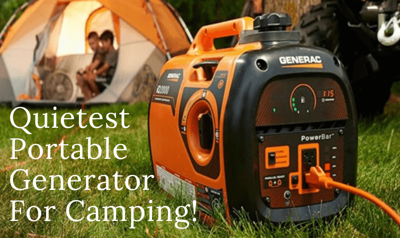 Quietest Portable Generator for Camping