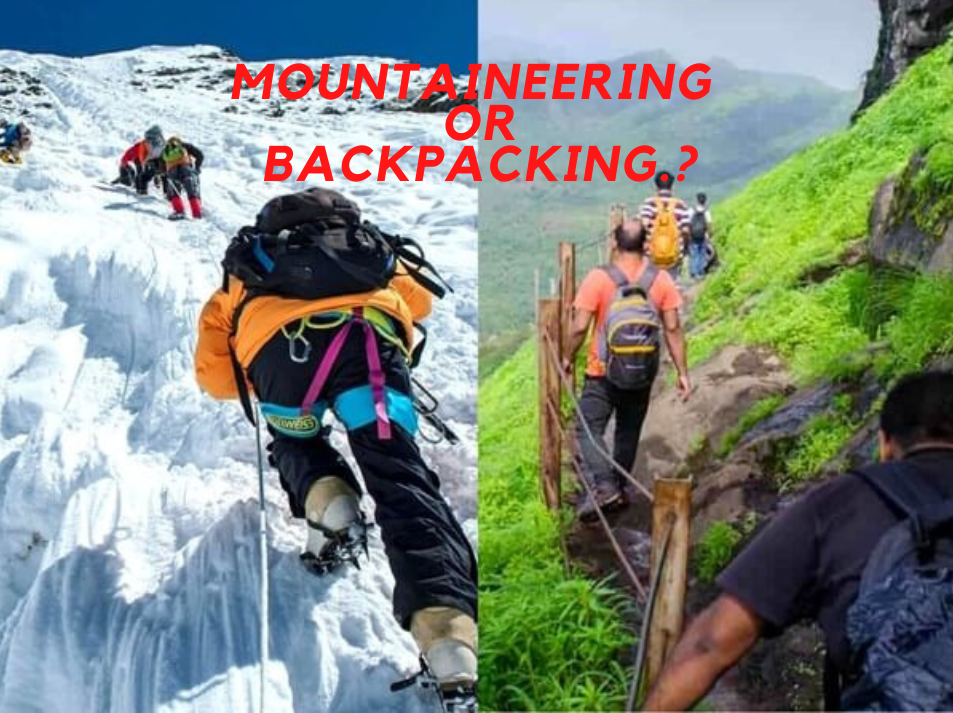 Difference Between Mountaineering and Backpacking?