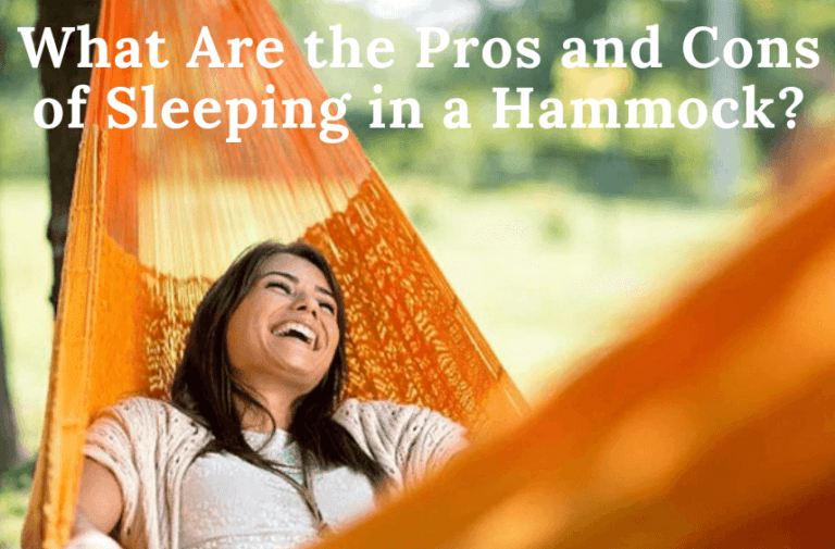 Sleeping on a Hammock?