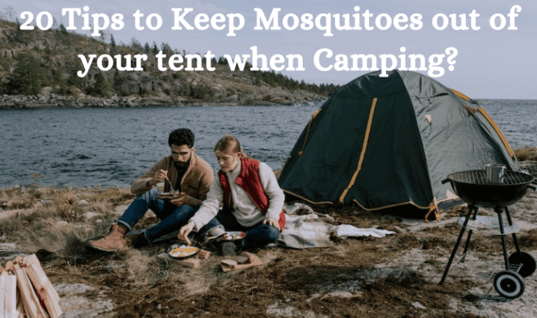 20 Tips to Keep Mosquitoes out of your tent when Camping