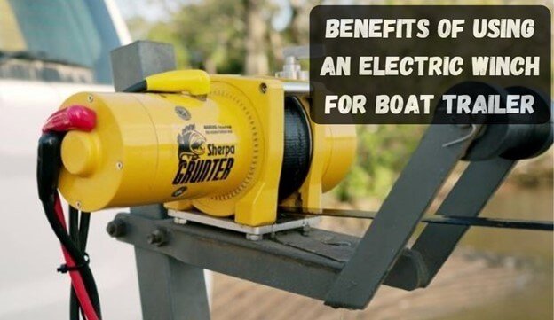 Electric Trailer Winch For Boats