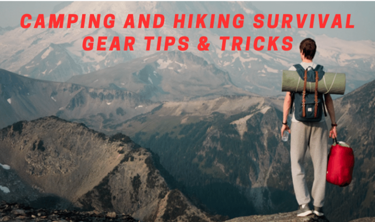 Camping and Hiking Survival Gear