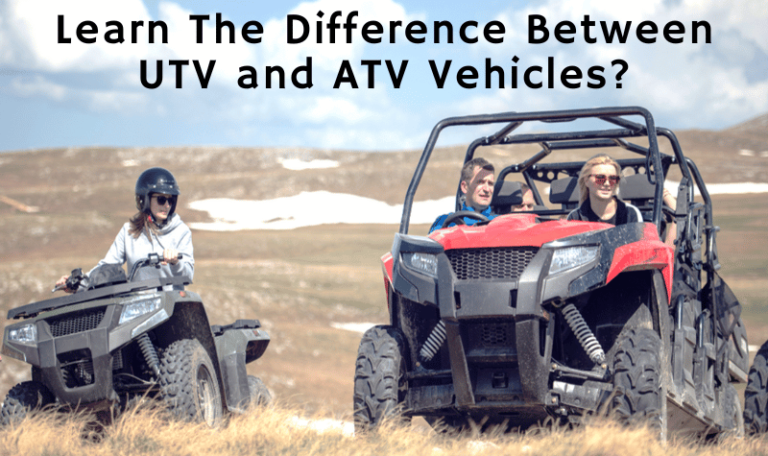 Difference Between UTV and ATV